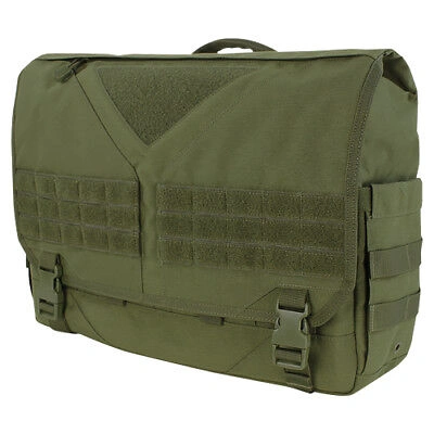 Pre-owned Condor Scythe Tactical Padded Messenger Laptop Carry Shoulder Bag Olive Drab