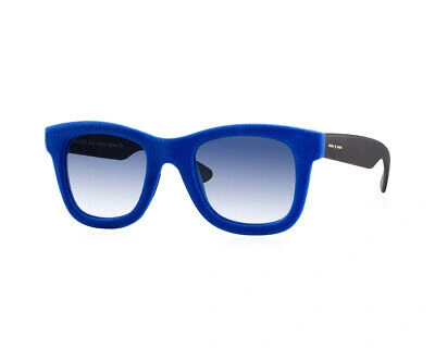 Pre-owned Italia Independent Sunglasses Velvet 0090v 022.000 Blu Blue Unisex