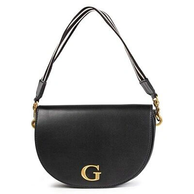 Pre-owned Guess Womens Danna Handbag Bags And Wallets Black