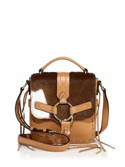 Pre-owned Rebecca Minkoff Calf Hair Darling Top Handle Crossbody Bag