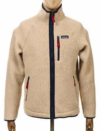 Pre-owned Patagonia Men's Retro Pile Fleece Jacket - El Cap Khaki