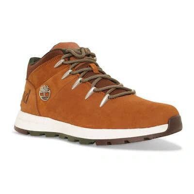 Pre-owned Timberland Mens Sprint Trekker Mid Boots (rust)