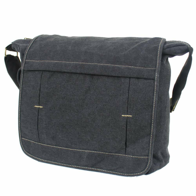 Pre-owned Ariana Canvas Casual Messenger Bag Side Bag Shoulder Bag Work Satchel Bag -62541
