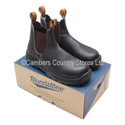 Pre-owned Blundstone Quality Australian  192 Safety Dealer Work Boots Brown Size Choice