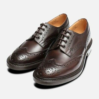 Pre-owned Tricker's Trickers Bourton Espresso Dainite Shoes