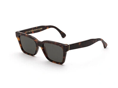 Pre-owned Retrosuperfuture Sunglasses Wj1 America Classic Havana Havana Grey