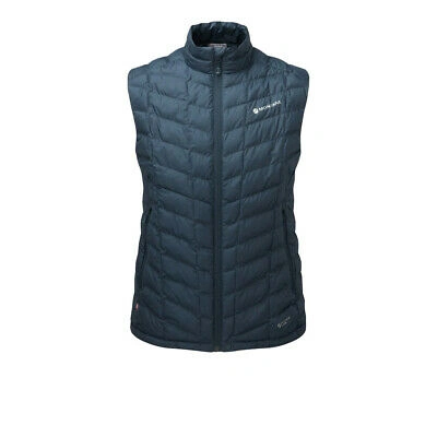 Pre-owned Montané Montane Mens Icarus Gilet Blue Sports Outdoors Full Zip Warm Breathable Pocket