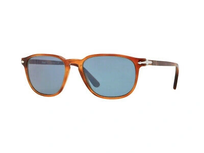 Pre-owned Persol Sunglasses Po3019s 96/56 Havana Crystal Blue