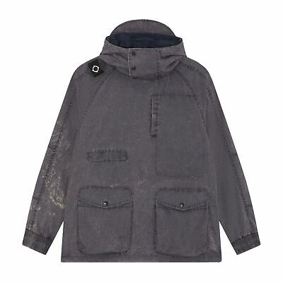 Pre-owned Ma.strum Aw Smock Mens Jacket - Ink Navy All Sizes