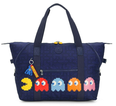 Pre-owned Kipling Art M Travel Tote - Pac Man Good