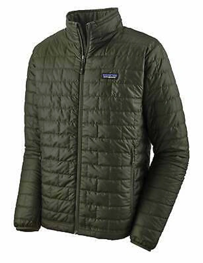 Pre-owned Patagonia Men's Nano Puff Jacket - Kelp Forest