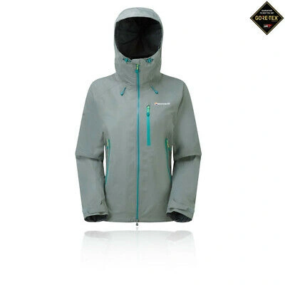 Pre-owned Montané Montane Womens Alpine Pro Gore-tex Outdoor Jacket Top Grey Sports Outdoors