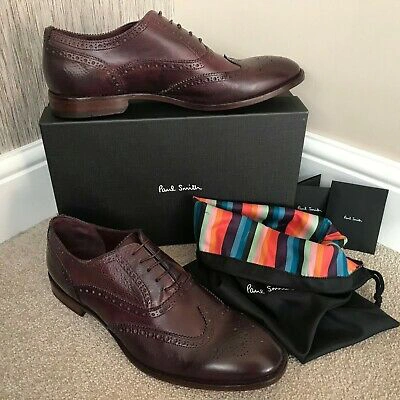 Pre-owned Paul Smith Munro Flexible Travel Brogue Shoes Made In Italy Size 12 Retail £345