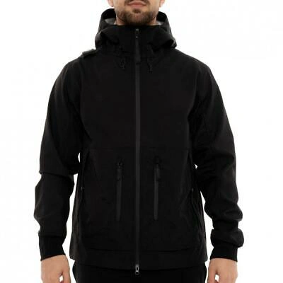 Pre-owned Ma.strum Ma. Strum Mens Softshell Hooded Jacket (black)