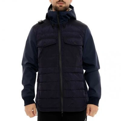 Pre-owned Ma.strum Ma. Strum Mens Softshell Down Quilt Jacket (navy)