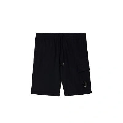 Pre-owned C.p. Company Cp Company Light Fleece Garment Dyed Lens Cargo Shorts