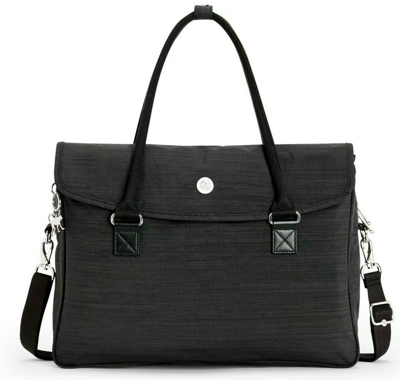 Pre-owned Kipling Superwork Laptop Bag - True Dazzling Black