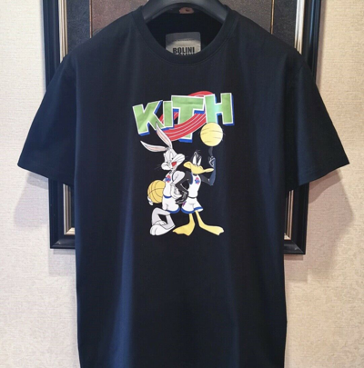 Pre-owned Kith Space Jam Tee Shirt Medium Size Vintage Limited Edition