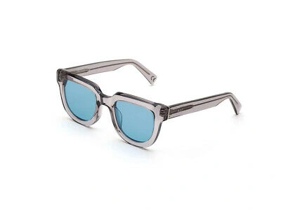 Pre-owned Retrosuperfuture Sunglasses On7 Serio Firma Grey Light Blue Unisex