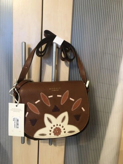 Pre-owned Radley London Kempton Market Small Saddle Bag - Tan