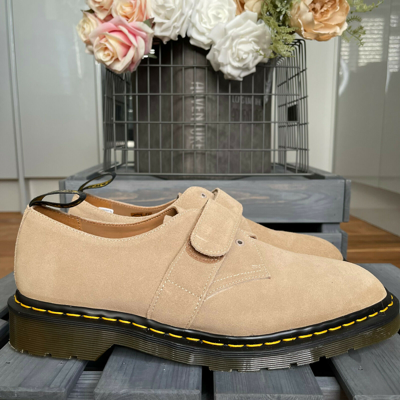 Pre-owned Dr. Martens' Dr Martens X Engineered Garments 1461 Smith Shoes Sand Suede Uk 9 Eu 43 Us 10