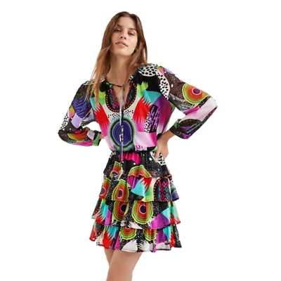 Pre-owned Desigual Women's Dress Black 342091