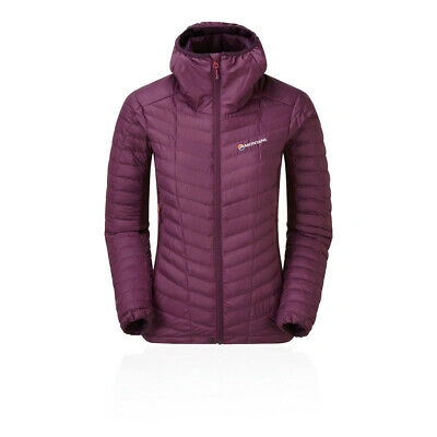 Pre-owned Montané Montane Womens Phoenix Stretch Jacket Top Purple Sports Outdoors Full Zip Hooded