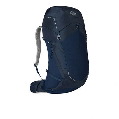 Pre-owned Lowe Alpine Unisex Airzone Trek 45:55 Backpack Navy Blue Sports Outdoors