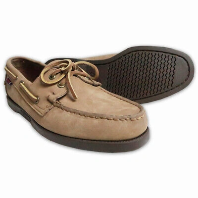 Pre-owned Sebago Mens  Portland Nubuck Wax Preppy Leather Moccasin Docksides Boat Shoes