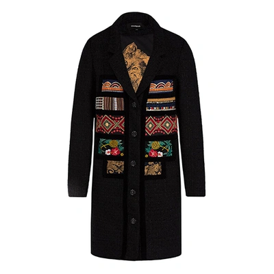 Pre-owned Desigual Women's Chaq Joy Coat Pn: 19wwewaw