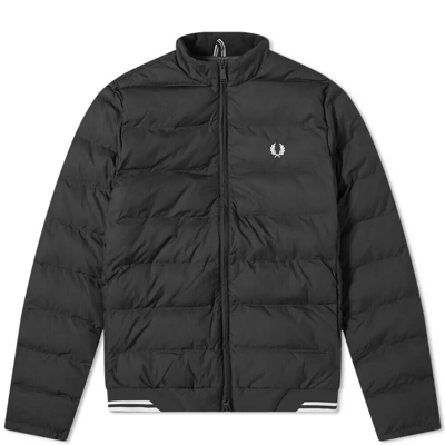 Pre-owned Fred Perry Insulated Jacket Black J9536 102 With Tags Xl