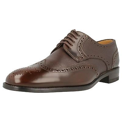 Pre-owned Loake Arlington Brown Leather Smart Brogue Lace Up Shoes