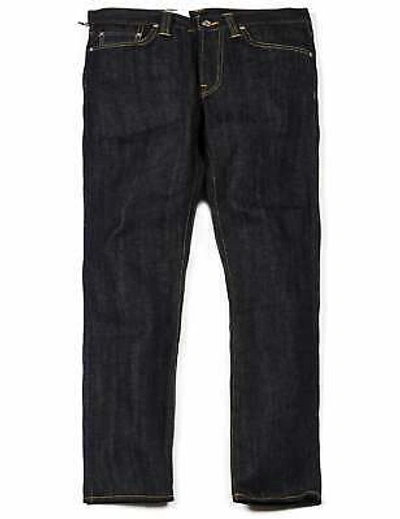Pre-owned Edwin Jeans Men's  Ed-39 Regular Loose Red Selvedge Denim - Unwashed