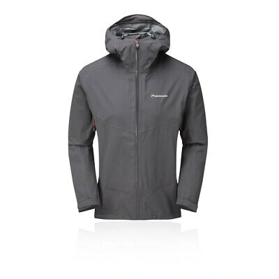 Pre-owned Montané Montane Mens Element Stretch Jacket Top - Grey Sports Outdoors Climbing Full Zip