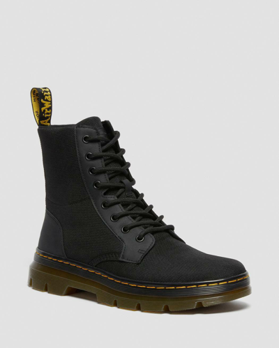 Pre-owned Dr. Martens' Dr. Martens Unisex 8-eye Combs Utility Extra Tough Nylon Casual Boots Uk 4 /eu37