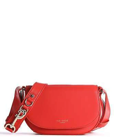 Pre-owned Ted Baker Equenia Equestrian Mini Crossbody Bag Red