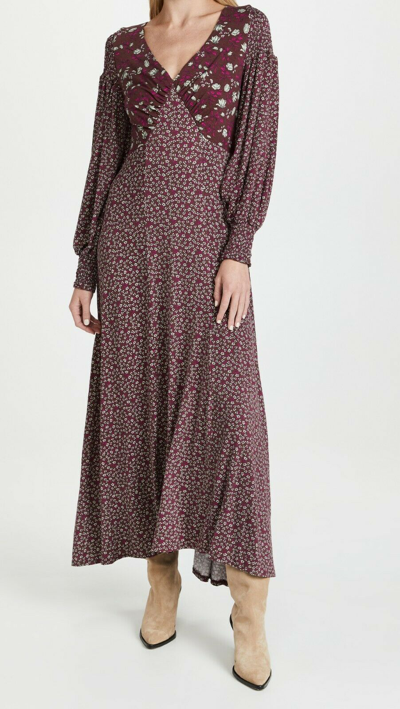 Pre-owned Free People Love Story Maxi Dress - Small