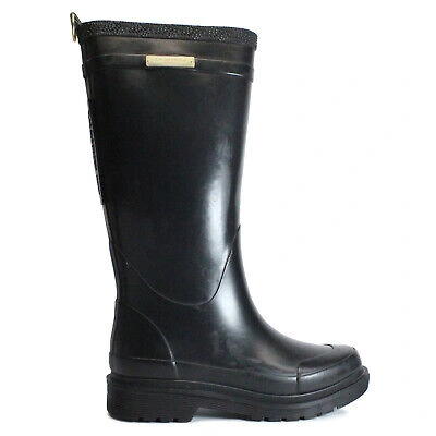 Pre-owned Ilse Jacobsen Womens Boots Rub350 Slip-on Calf Length Wellington Rubber