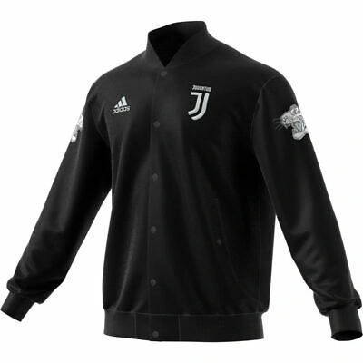 Pre-owned Adidas Originals Juventus Chinese Year Sport Outdoor Casual Jacket - Black - Mens