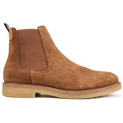 Pre-owned Simon Carter Mens Pirate Chelsea Boots Tan