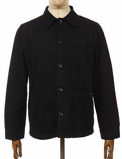 Pre-owned Nudie Jeans Men's Barney Worker Jacket - Black