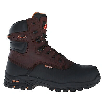 Pre-owned Thorogood Mens Boots 7" Z-trac Composite Safety Toe Casual Lace-up Leather
