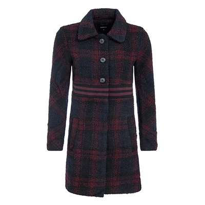 Pre-owned Desigual Abrig Salt Lake City Women's Coat Pn: 18wwewa0
