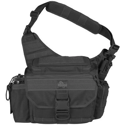 Pre-owned Maxpedition Mongo Versipack Tactical Molle Shoulder Pack Padded Carry Bag Black
