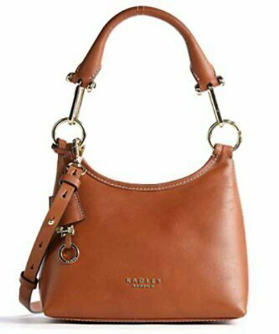 Pre-owned Radley Women's Cuba Street Small Grab Bag, Toffee, H5060261