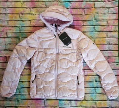 Pre-owned Peak Performance Helium Glacier Jacket, Pink, Women's Small Rrp £ 235