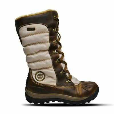 Pre-owned Timberland Womens  Mount Holly - 18693 - Brown
