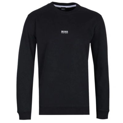 Pre-owned Hugo Boss Men's Weevo Sweatshirt In Black // //