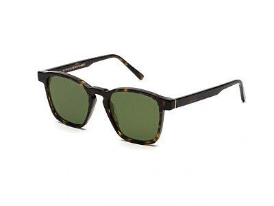 Pre-owned Retrosuperfuture Sunglasses 26d Unico 3627 Green Havana Green Unisex Original
