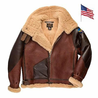 Pre-owned Cockpit Usa Jacket Bomber B3 Pearl Harbor 1942 Wwii  Made In Usa